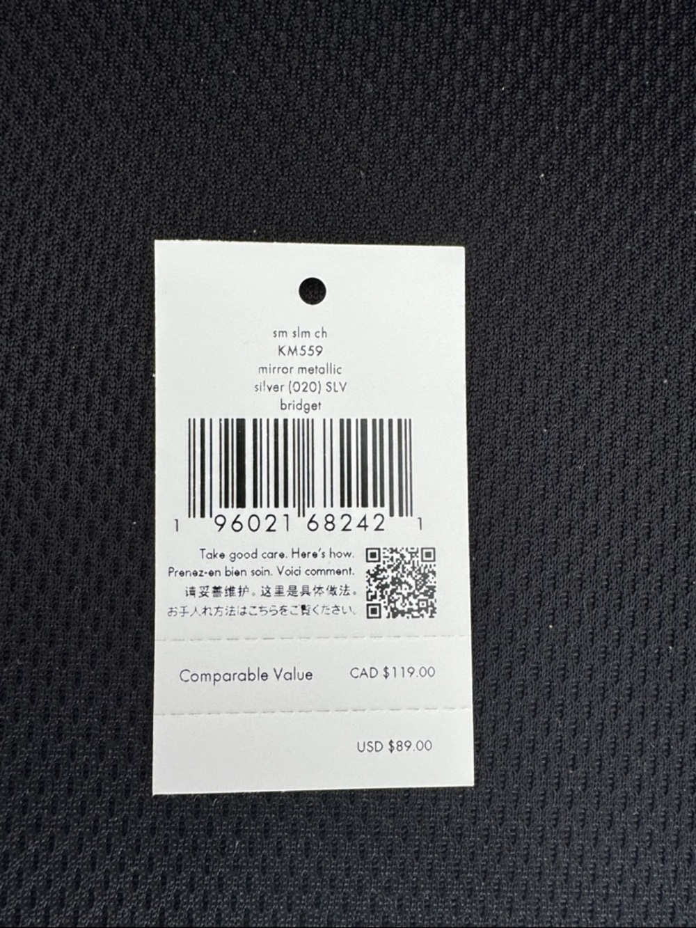 Kate Spade Silver Metallic Card Holder - Picture 5 of 6